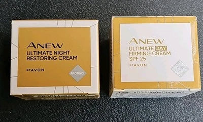 Anew Ultimate Day & Night Cream  X2 15ml Set Only £12.99 Free Postage