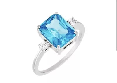 Avon Queenie Platinum Plated Ring RRP £18 Our Price £9 New Boxed