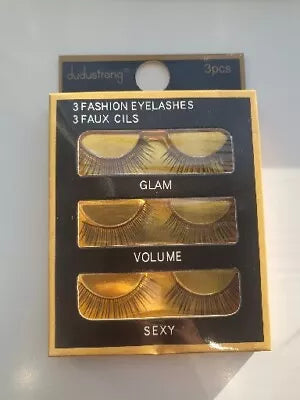 Set Of 3 pair 3d mink false eyelashes  High Quality  Clearance Price £2.99