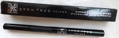Avon True Colour Glimmerstick Liquid Eyeliner Pen Shade *Black* Discontinued!