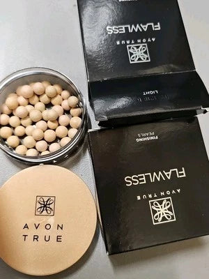 X2 Tubs Avon True Flawless Finishing Pearls Shade Light Only £14