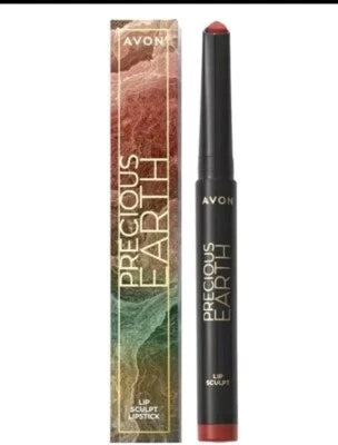 3 Pack Only £10 -  Avon Precious Earth Lip Sculpt Lipstick in Rosewood