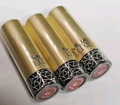 X3 MUA Luxe Velvet Matte Lipstick - Shade # One Only £9.99