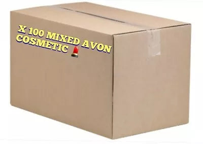 100 mixed avon items. Random section of items including Creams perfume cosmetics