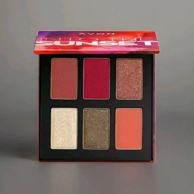Avon Into The Sunset Eyeshadow Palette  with 3 matte shades 3 shimmer Free P&P
