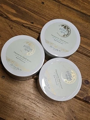 X3 Tubs Avon Planet Spa Heavenly Hydration Moisturiser - 200ml Each Only £22