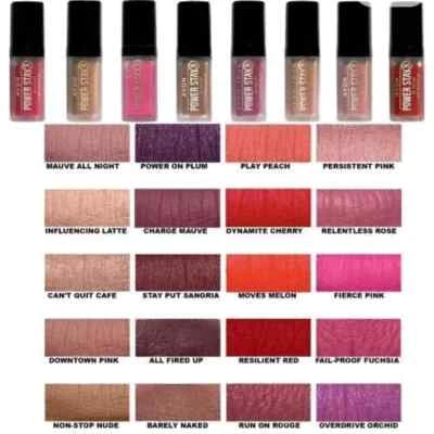 Avon True Power Stay 16 Hours Lip Colour X2 Choose Your Shade *Discontinued*