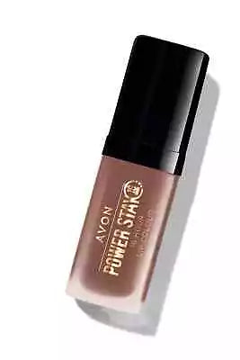 Avon Power Stay 16 Hours Liquid Lip Colour In *Barely Baked* Discontinued X2 New