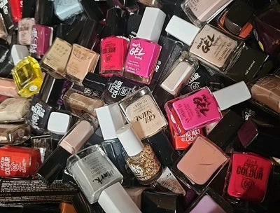 50 nail varnish polish mixed items WHOLESALE JOBLOT  clearance now only £30