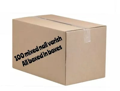 CLEARANCE JOBLOT  100PC womens nail varnish RRP 300+ Mixed of 10+ Colours Gel