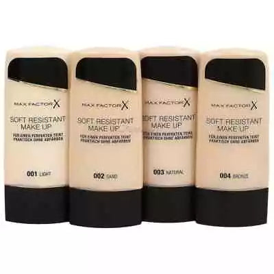 Max Factor Soft Resistant Make Up Foundation *Choose Your Shade* Sale Clearance