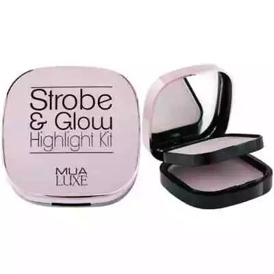 MUA Strobe & Glow Highlight Kit In *Pink Luster* Sale Now On New Stock X2 Pack