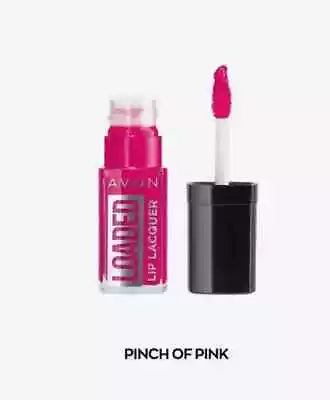 3 Pack Avon Loaded Lip Lacquer In *Pinch Of Pink* Only £6.99