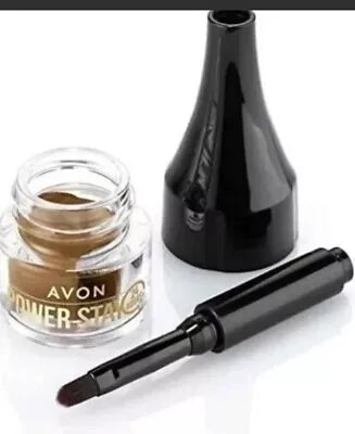 X5 £15 Avon Power Stay 24 Hour Brow Pomade *Light  Brown* New Boxed Free P&P