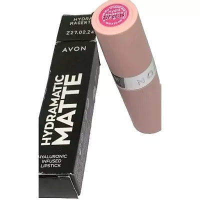 3 Pack Avon Hydramatic Matte Hyaluronic Infused Lipstick Hydra Magenta £12