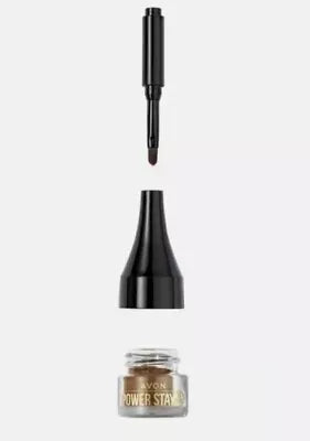 Avon Power Stay 24Hr Brow Pomade In Soft Black X2 Last Few Left Sale On £7