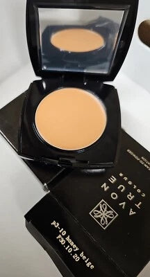 2 Avon True Colour Flawless Cream-to-Powder Compact Honey Beige