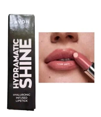 3 Pack Avon Lipstick ~ Hydramatic Shine Lipstick in Marsala Only £10