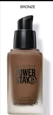 3 Pack Avon Foundation True Colour Power Stay 24 Liquid Foundation  Bronze £14