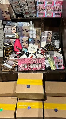 Boxed Gift Set random 25 items in box mixed lot nails body cream eyes £19.99