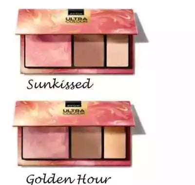 Avon Ultra Colour 3 In 1 Face Palette Blush Bronzer And Highlighter Choose Shade