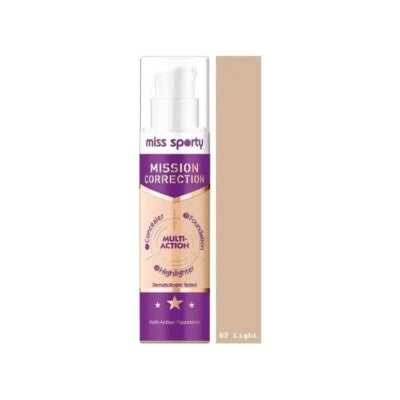 Miss Sporty Mission Correction Multi-Action Foundation | 002 Light | Sale