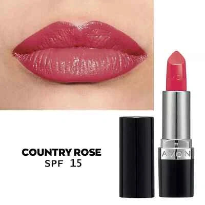 3 Pack Avon Ultra Creamy Lipstick Shade *Country Rose* SPF15  £10