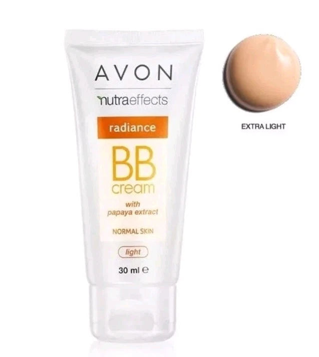 X2 Avon Nutra Effect Radiance BB Cream Shade EXTRA LIGHT SPF 15 for normal skin