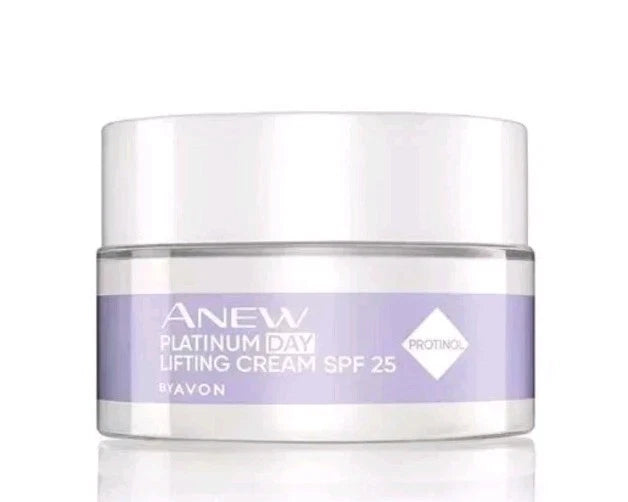 Avon Anew Platinum Lifting Day Cream Protinol SPF 25 4x15ml *60ml* Travel Size