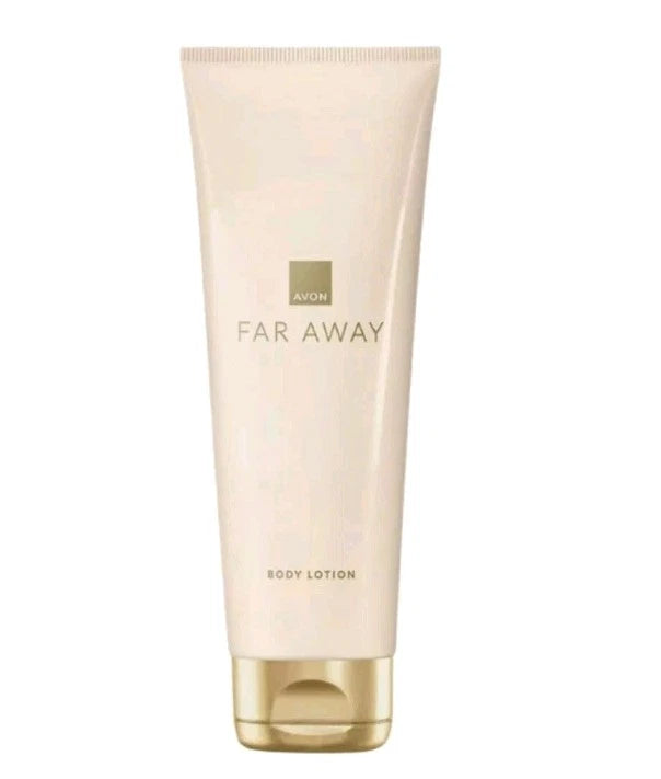 X2 Tubs AVON FAR AWAY BODY LOTION  125ML PERFUMED BODY MOISTURISER