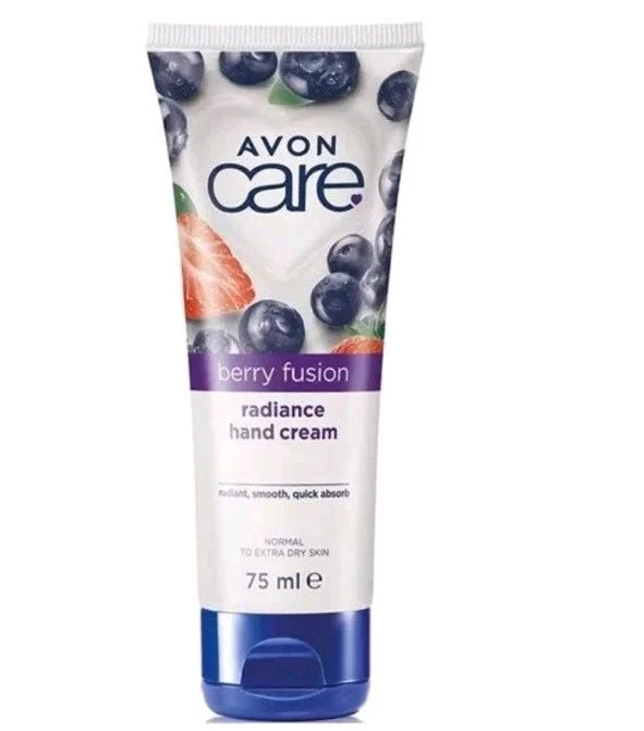 3 x Avon Care Berry Fusion Radiance Hand Cream