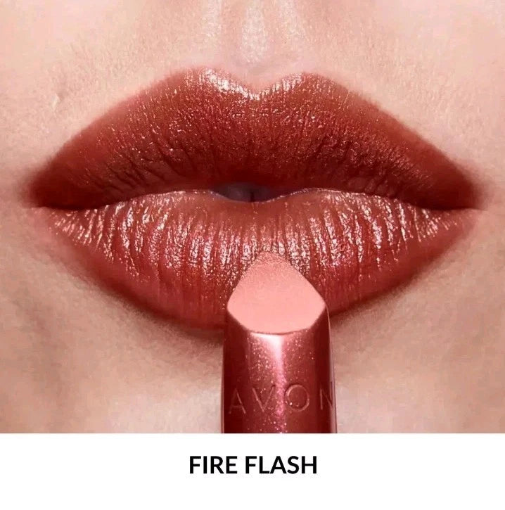Avon Ultra Colour Shimmer Lipstick In *Fire Flash* Last One Sale Offer