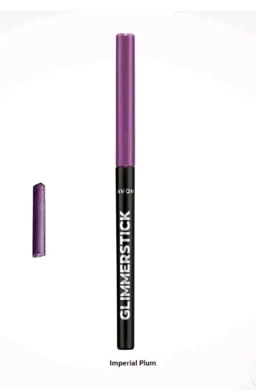 Avon Glimmerstick Retractable Eyeliner New Boxed In *Imperial Plum* X2 Pack Sale
