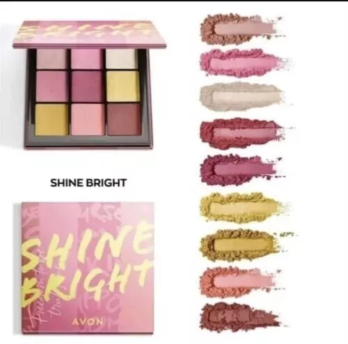 Avon Viva La Pink Shine Bright Eyeshadow Palette BNIB Sale Clearance Low Prices!